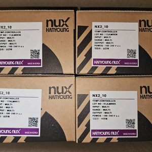한영넉스 온도컨트롤러 NX2-10 새제품 4개 일괄판매