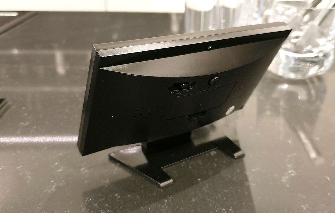 신기한 LCD 탁상 시계. 달력. 온도계 기능 이미지