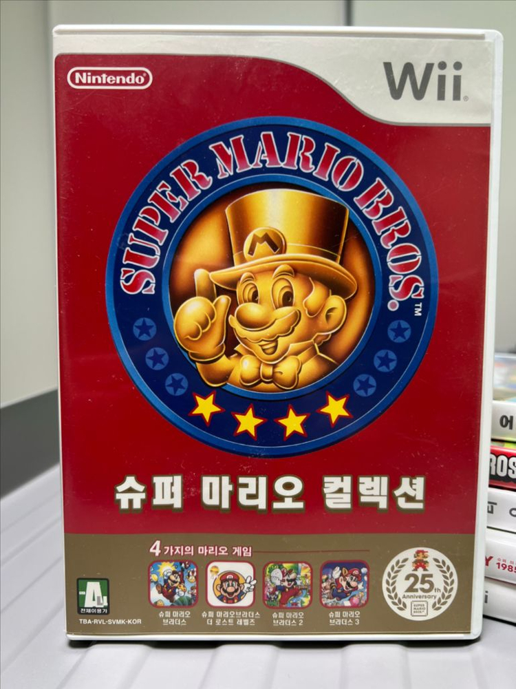 25주년 슈퍼 마리오 컬렉션 Wii 게임--4
