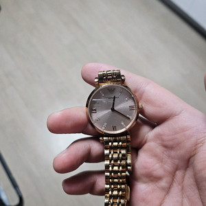 알마니 메탈 로즈골드 팝니다