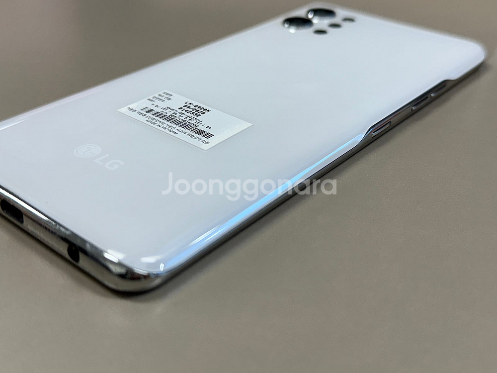 LG Q92 화이트 미파손 무잔상 A급 단말기 초가성비 실사용추천--5