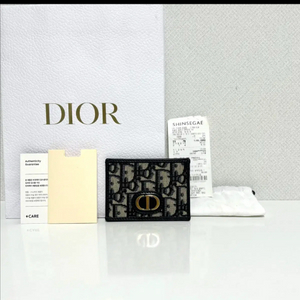 디올 오블리크 카드지갑