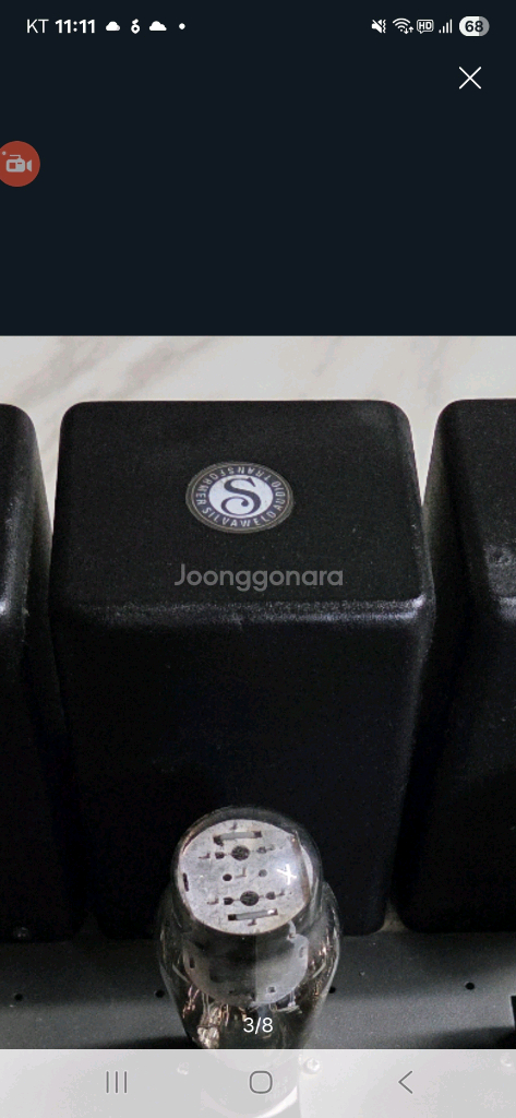 실바웰드 2a3 진공관 파워 앰프입니다 이미지