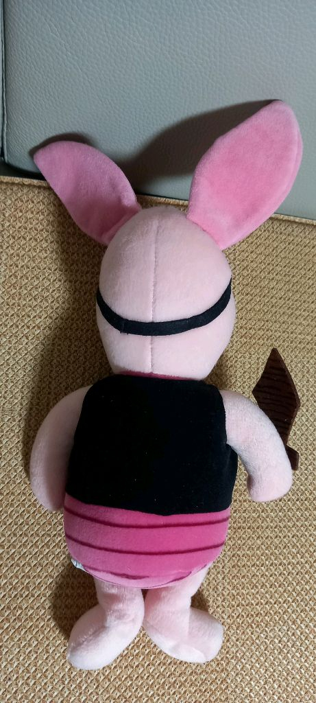 미사용 디즈니 피글렛 해적 봉제인형 40cm--1