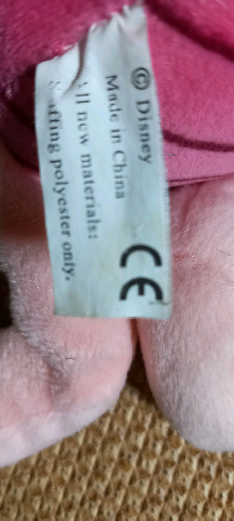 미사용 디즈니 피글렛 해적 봉제인형 40cm--2