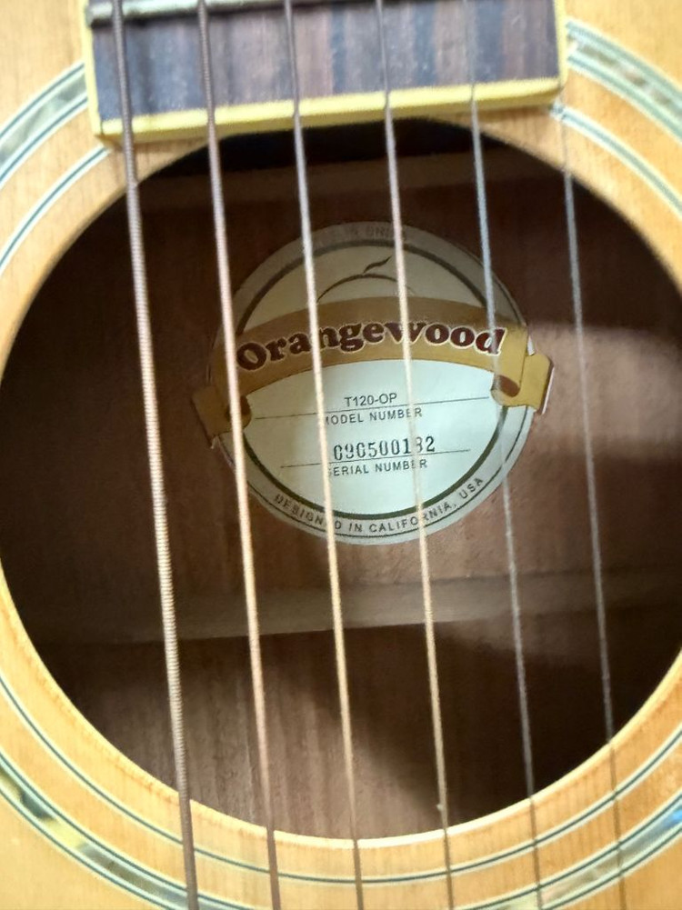오렌지우드 T120 OP 어쿠스틱기타 가방포함가격--2
