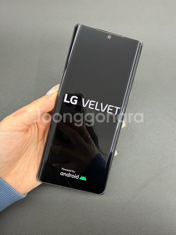 대전중고폰) LG 벨벳 128G 블랙 / A급 / 실물 100% 촬영, 매장 운영 081922--5