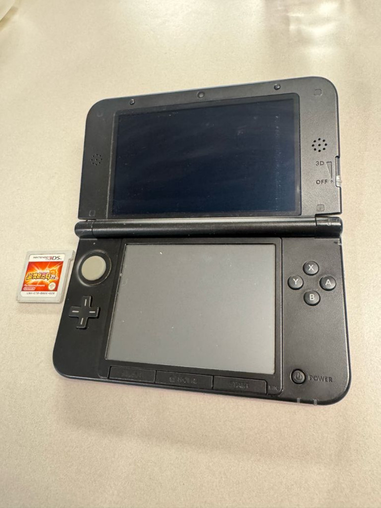 닌텐도 3DS XL 레드 포켓몬칩, 호환 충전케이블 포함--2