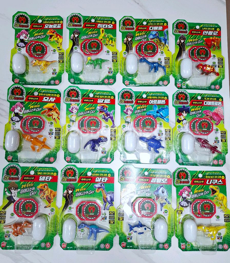 공룡메카드 타이니소어 캡처카세트 개별판매--0