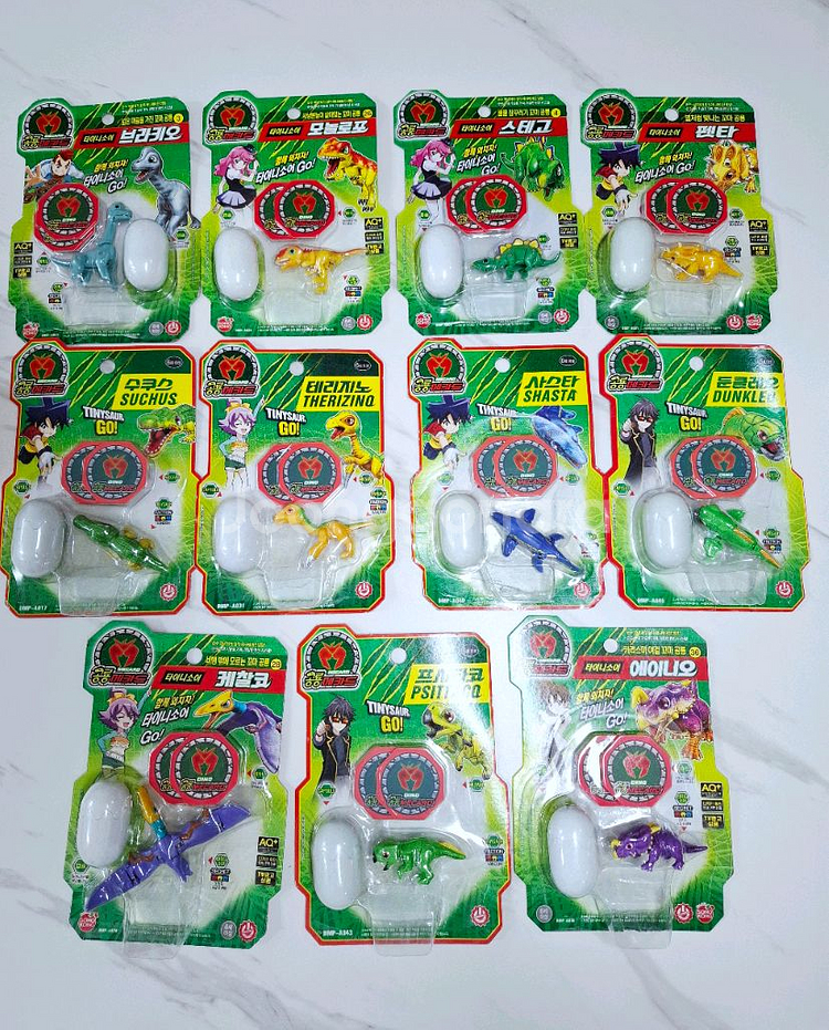 공룡메카드 타이니소어 캡처카세트 개별판매--1