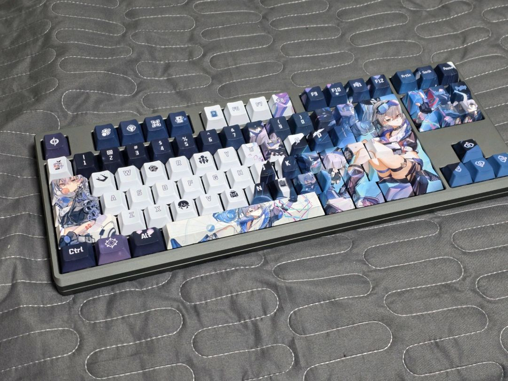 풀알루 커스텀키보드 상구리 레제라 frog leggera + 제네시스 8k 기판--0