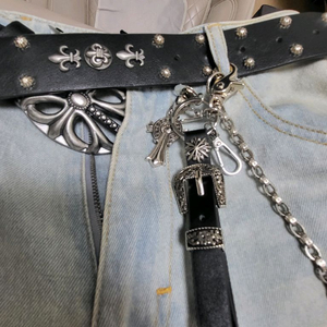 크롬하츠 스타일 벨트/키링