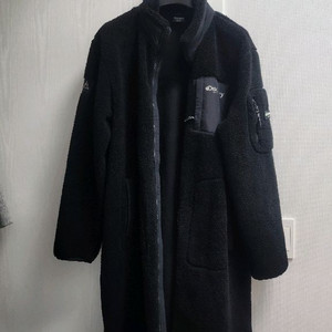 (105) 디스커버리 롱 후리스 집업 (블랙) 이미지