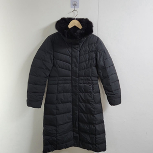 [네파] 90 55 여 덕다운여우털 경량패딩