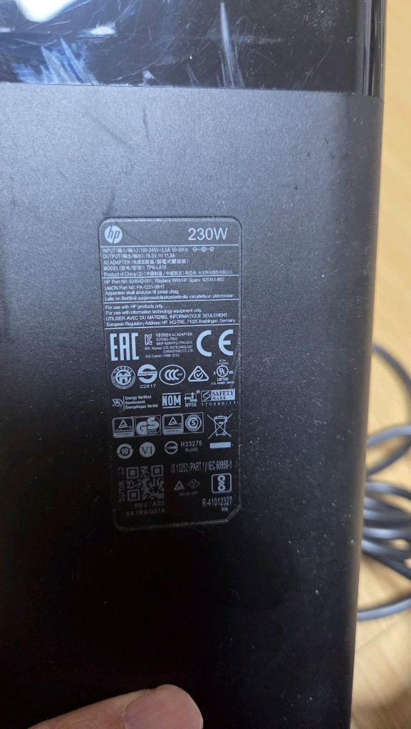 HP Thunderbolt Dock 230W G2 싸게 팝니다--2