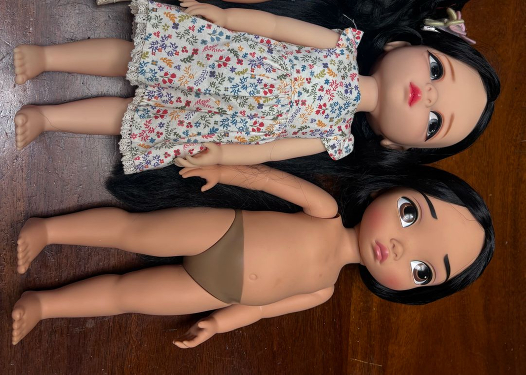 디즈니 베이비돌 뮬란(리페), 포카혼타스--1