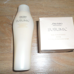 시세이도 프로페셔널 서브리믹 아쿠아 인텐시브 샴푸 + 마스크 세트 미개봉 새제품