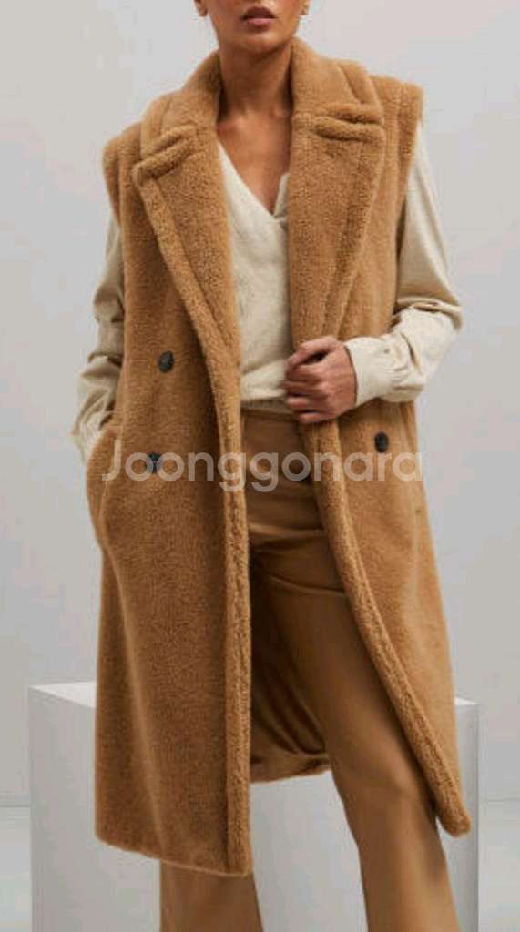 셀렙샵 테디베어 롱베스트 새제품--4