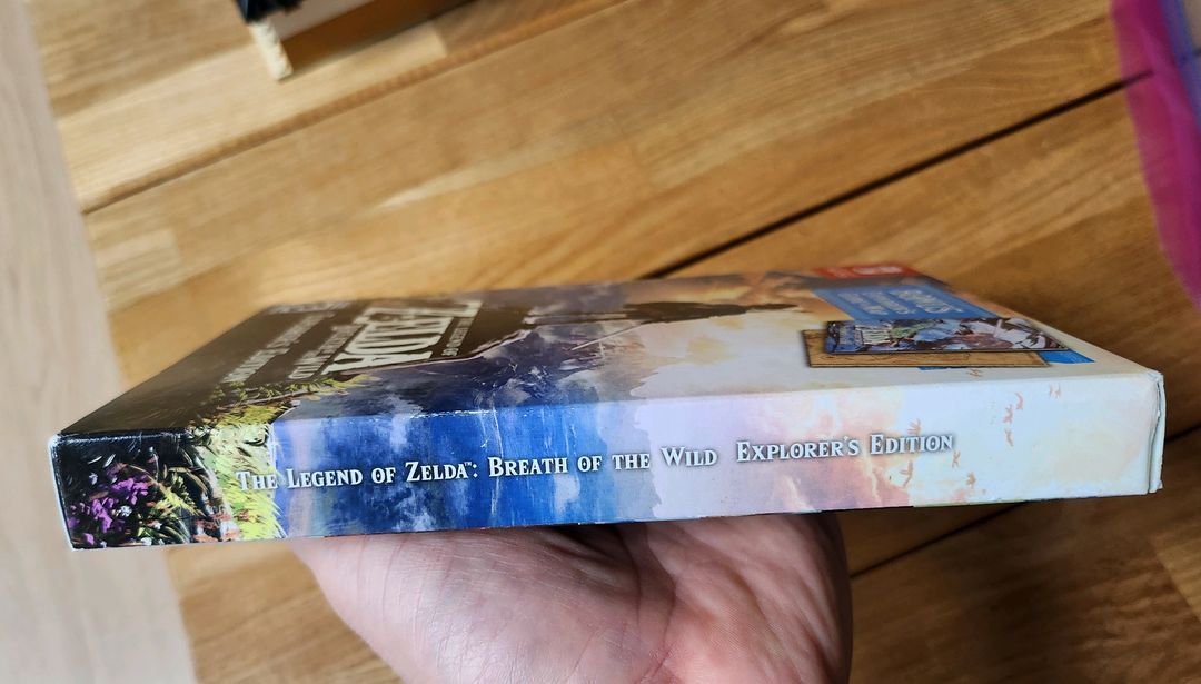 [미개봉]닌텐도스위치 젤다의 전설 야생의 숨결 익스플로러즈 에디션--7