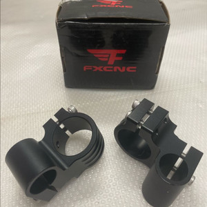 7/8 22mm cnc 범용 오토바이 레이싱 조정 가능한 핸들 바 FXCNC 오토바이 클립온 M013 새제품 이미지