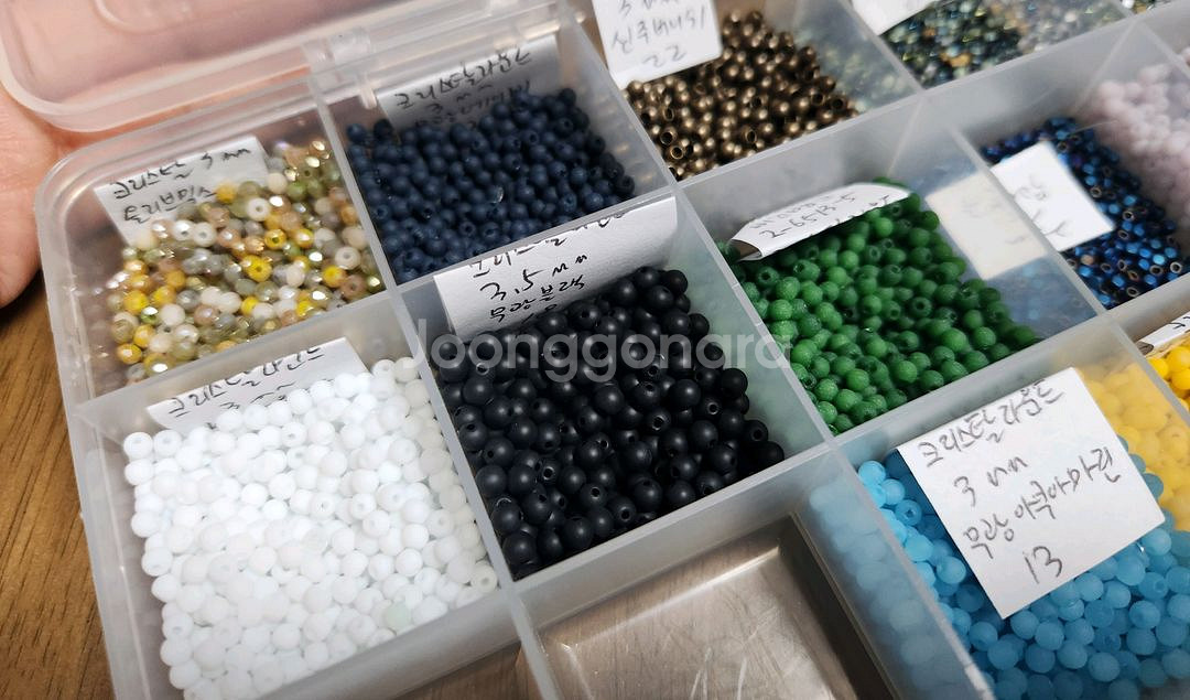 비즈공예 비즈재료 키링재료 스트랩재료 크리스탈--2