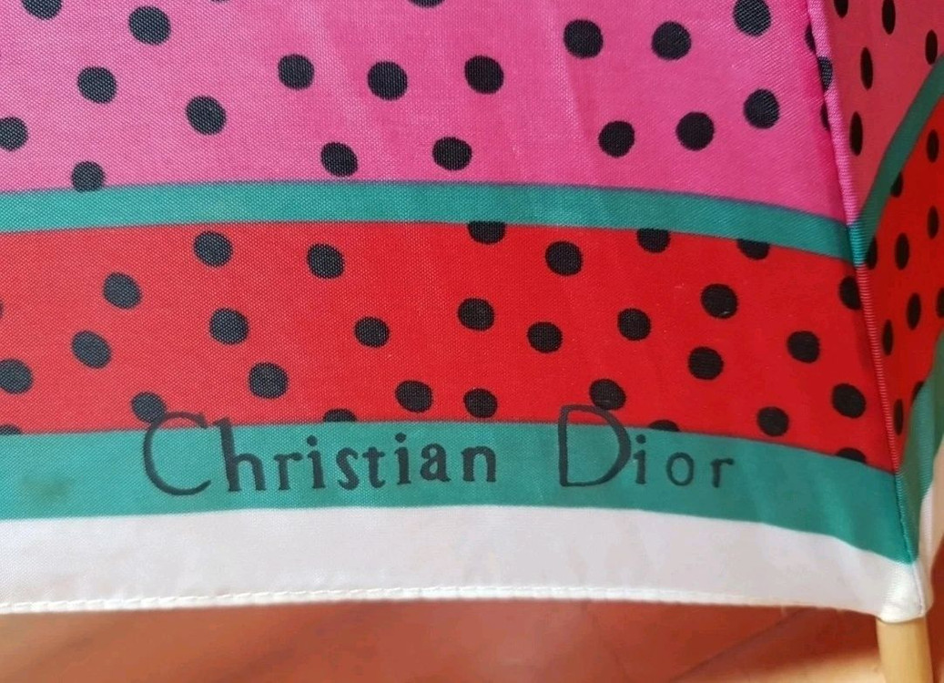 크리스찬 디올 빈티지 우산--2