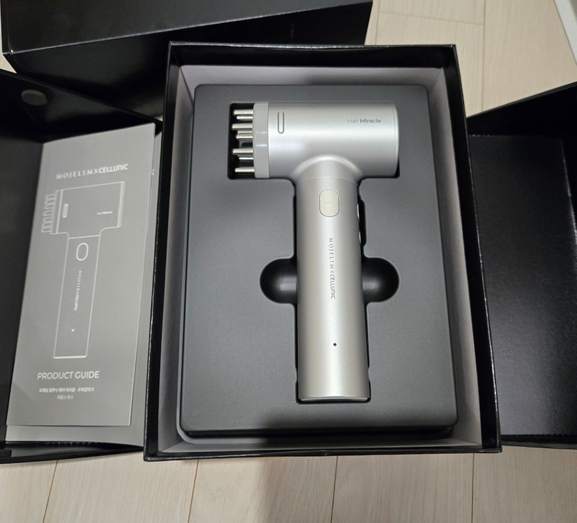 (새상품)세라잼 셀루닉 모제림 탈모 마사지건 세트--1