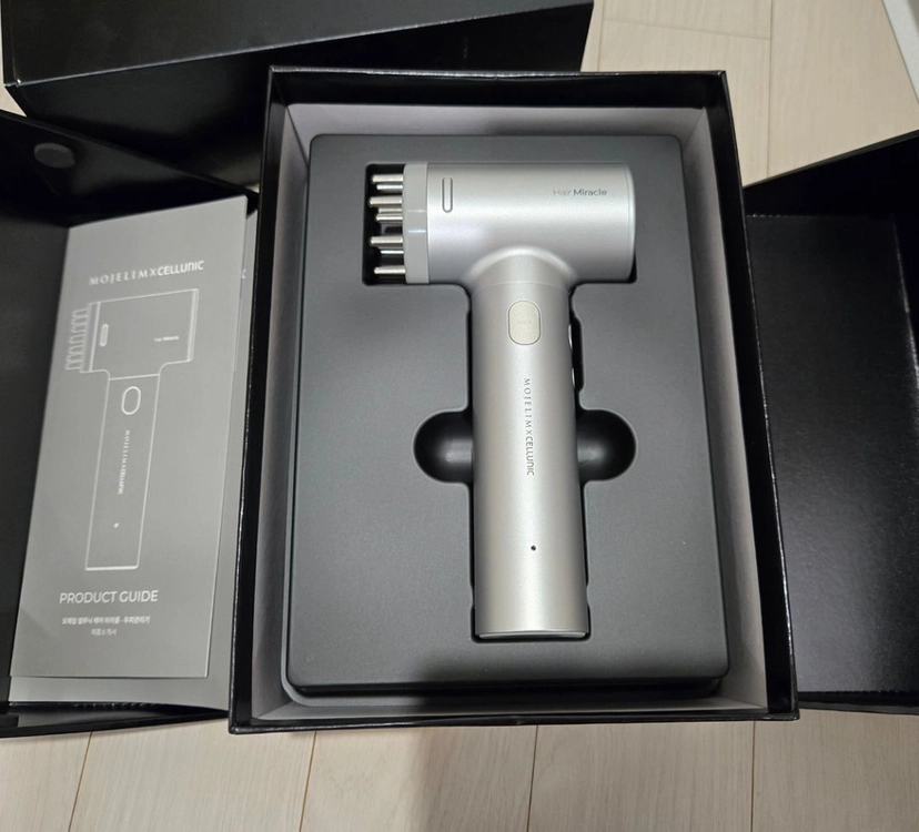 (새상품)세라잼 셀루닉 모제림 탈모 마사지건 세트 이미지