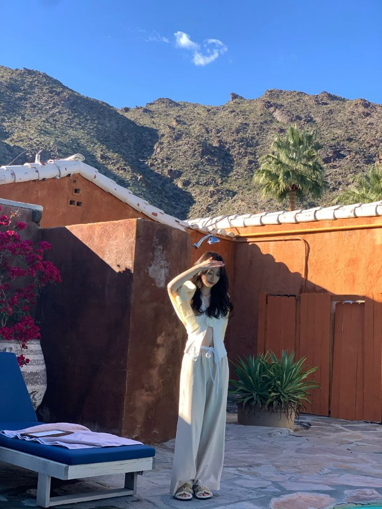 르플레인 소조팬츠 베이지 leplain shozo pants--3