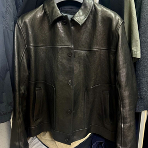 느와르 라르메스 가죽자켓 STANDARD BUTTON JK (BK) 이미지