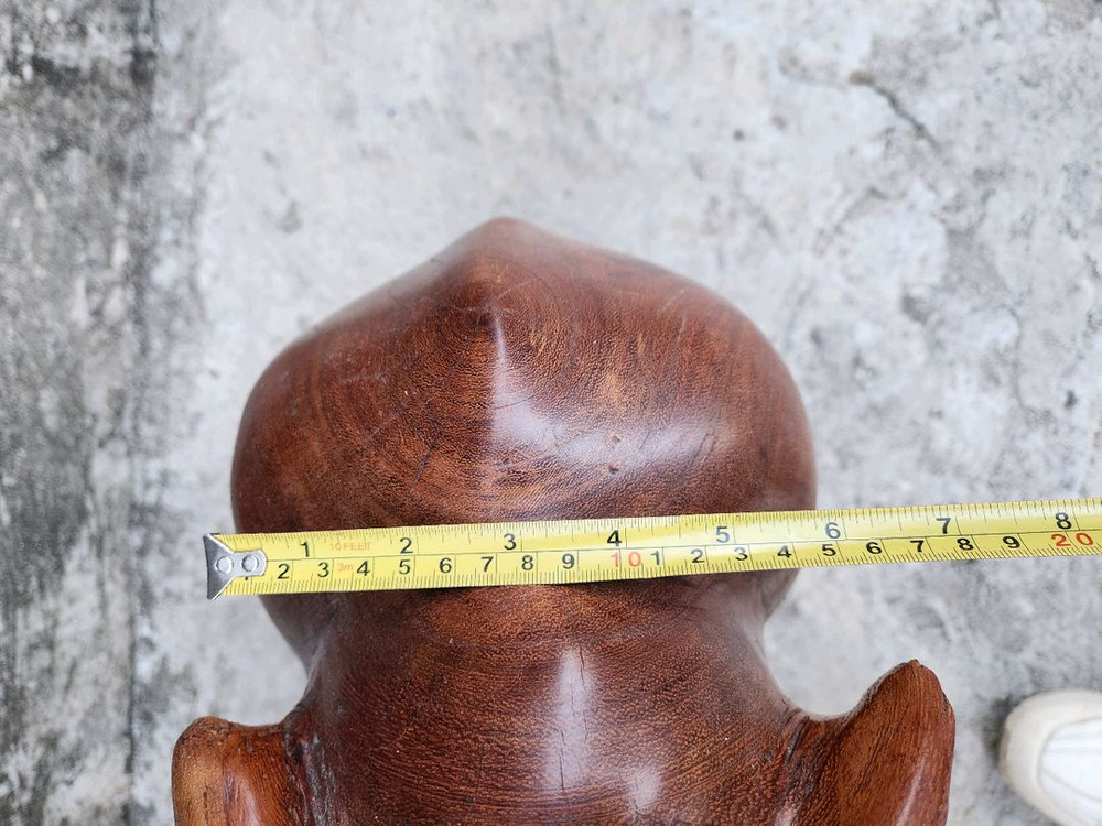 대형 원목 코끼리상 이미지