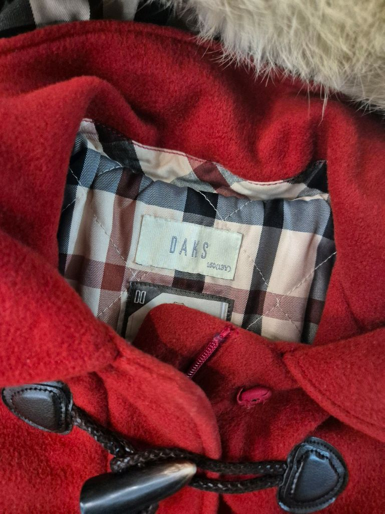 닥스키즈140-150 더플코트--2