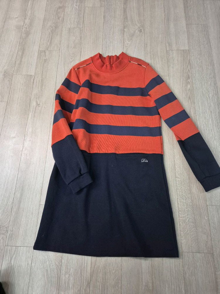 닥스키즈150. 캐주얼원피스+목도리--2