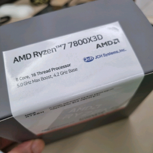 7800x3d cpu 미개봉 새제품