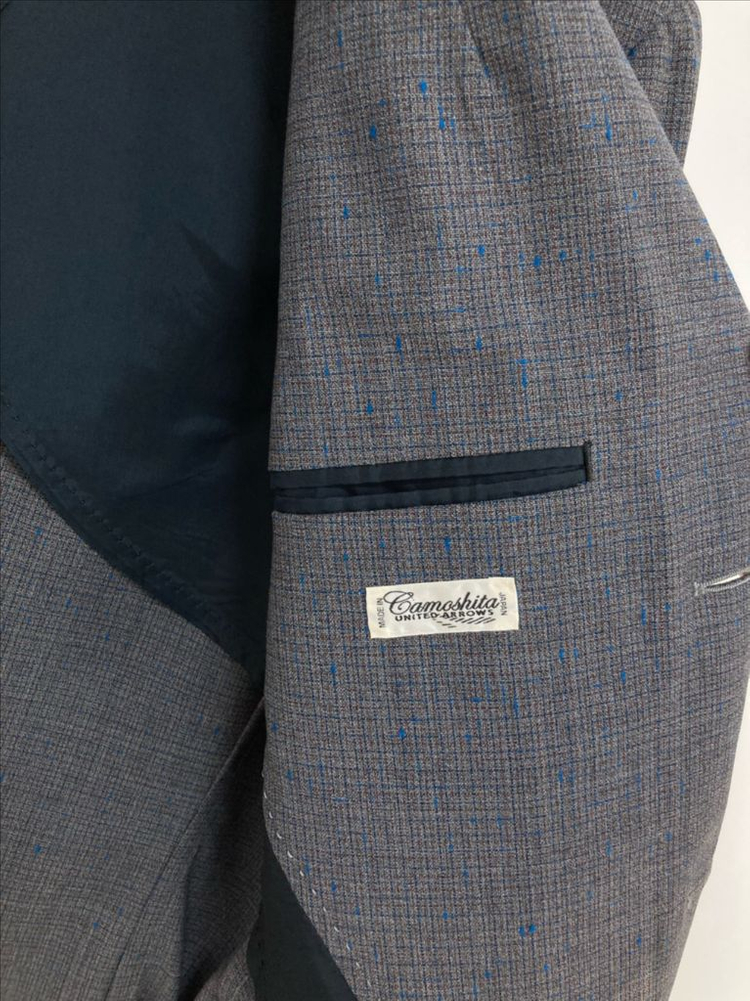 카모시타 그레이 울 수트 44 사이즈--3