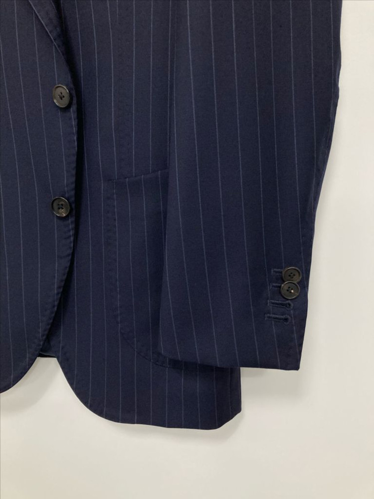 콤플레토 까노니코 울 스트라이프 수트 44--2