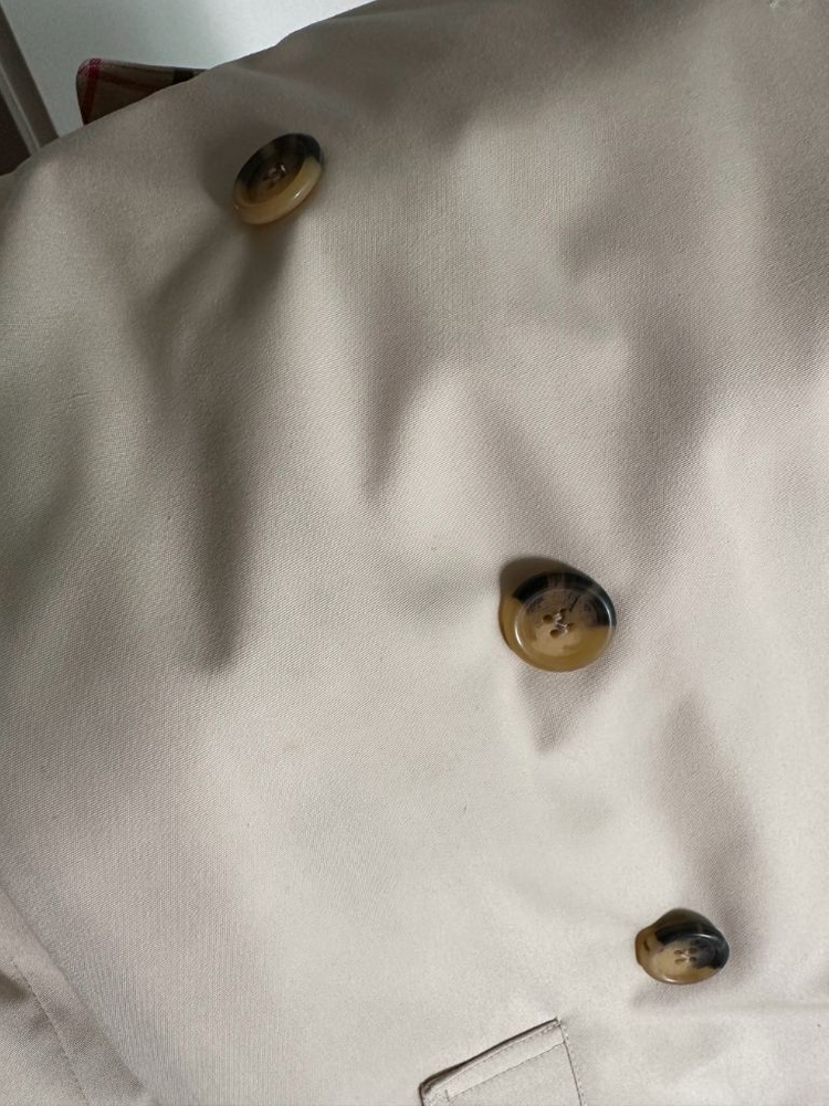 (정품)버버리 더블 트렌치코트40만착불(드라이완료)--9