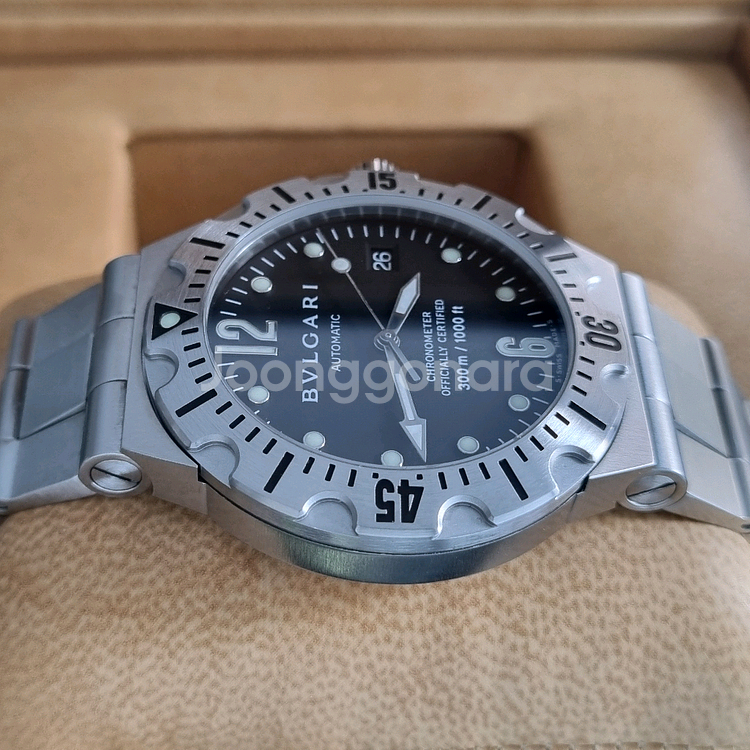 불가리 디아고노 프로페셔널 스쿠바 SD40S 오토 40mm--5