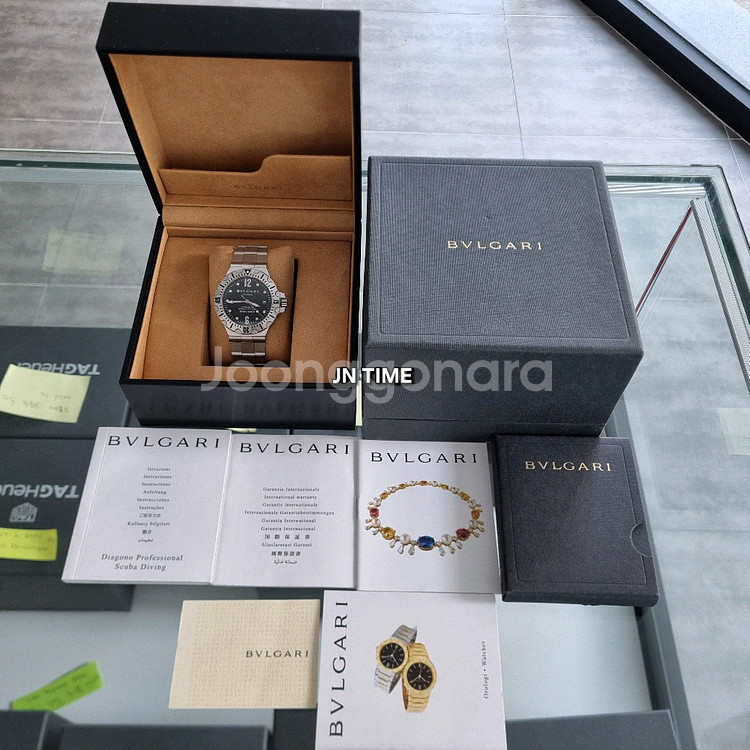 불가리 디아고노 프로페셔널 스쿠바 SD40S 오토 40mm--8