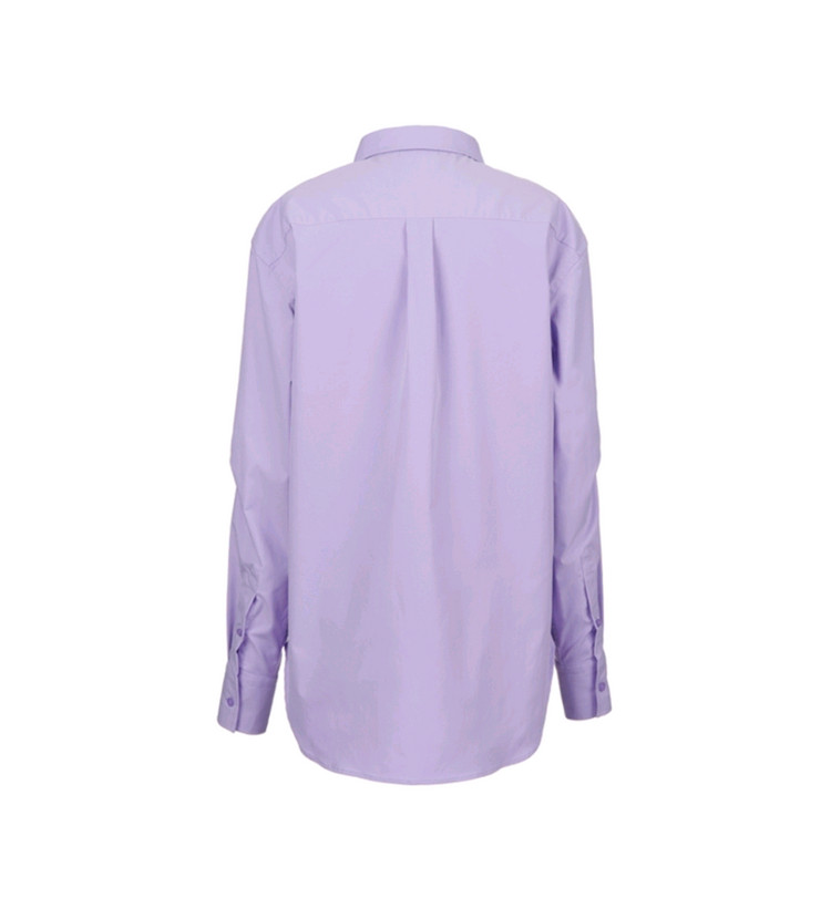 새제품> 제너럴아이디어 연보라 라벤더 셔츠--1
