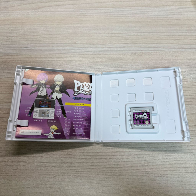 닌텐도 3ds 페르소나q 곽팩--2