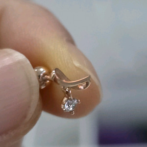 제이에스티나 귀걸이 ETER 14K 싱글 피어싱