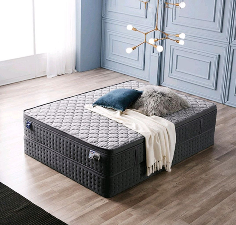 고퀄리티 투매트리스 침대 퀸사이즈 이미지