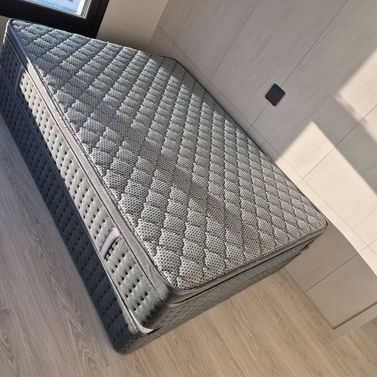 고퀄리티 투매트리스 침대 퀸사이즈 이미지