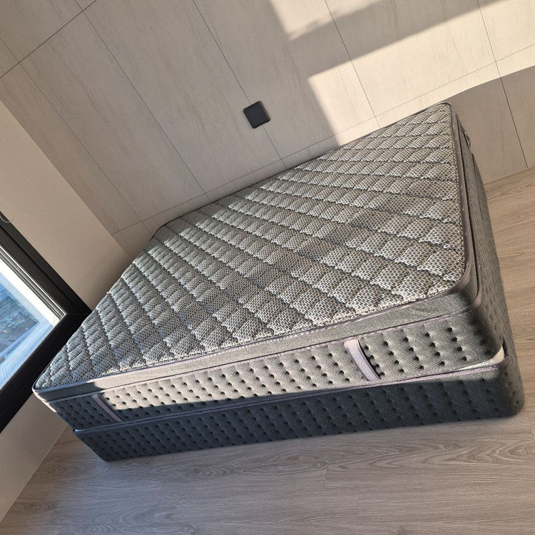 고퀄리티 투매트리스 침대 퀸사이즈 이미지