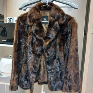 [여성55] 영웅모피 리얼 밍크코트 새것수준 무료배송