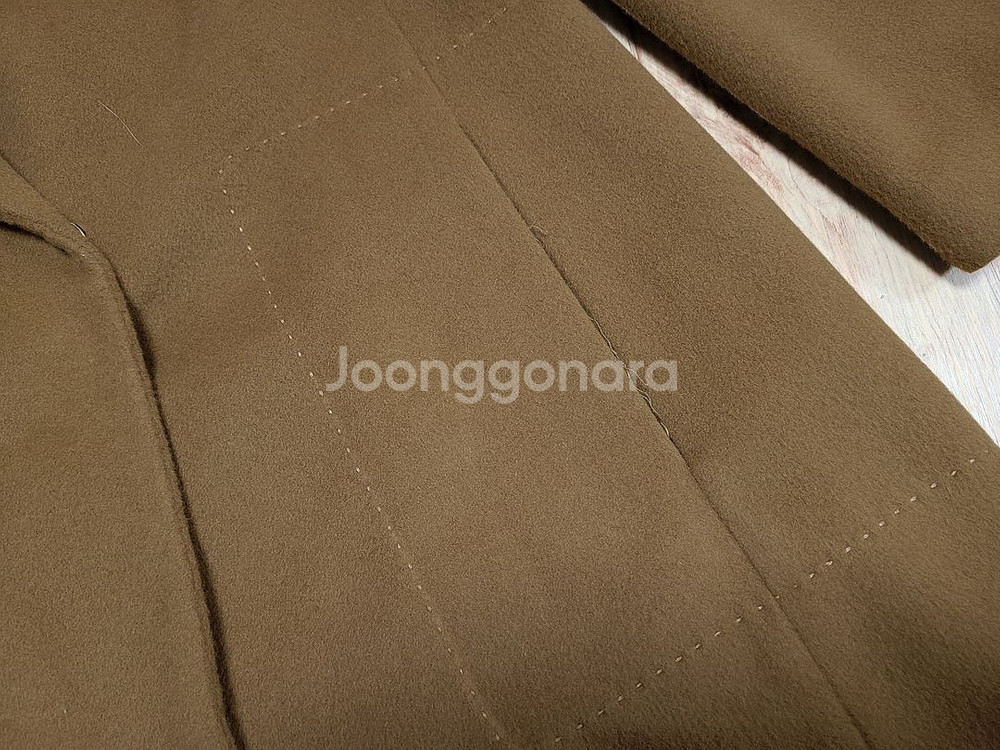 더아이잗(THE IZZAT) 울 캐시미어 플레어코트 55-66 새상품--7