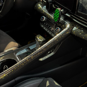 아반떼 실내 카본 (10파츠)