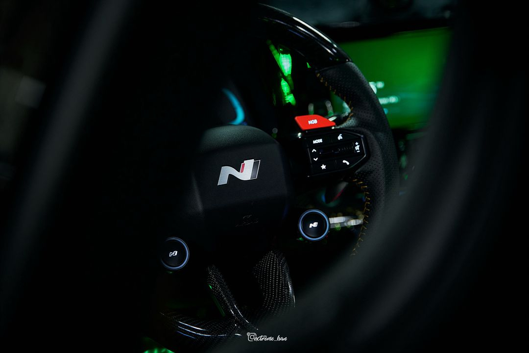 아이오닉5n 카본핸들--3