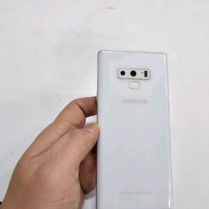 갤럭시 노트9 화이트 무잔상 A급